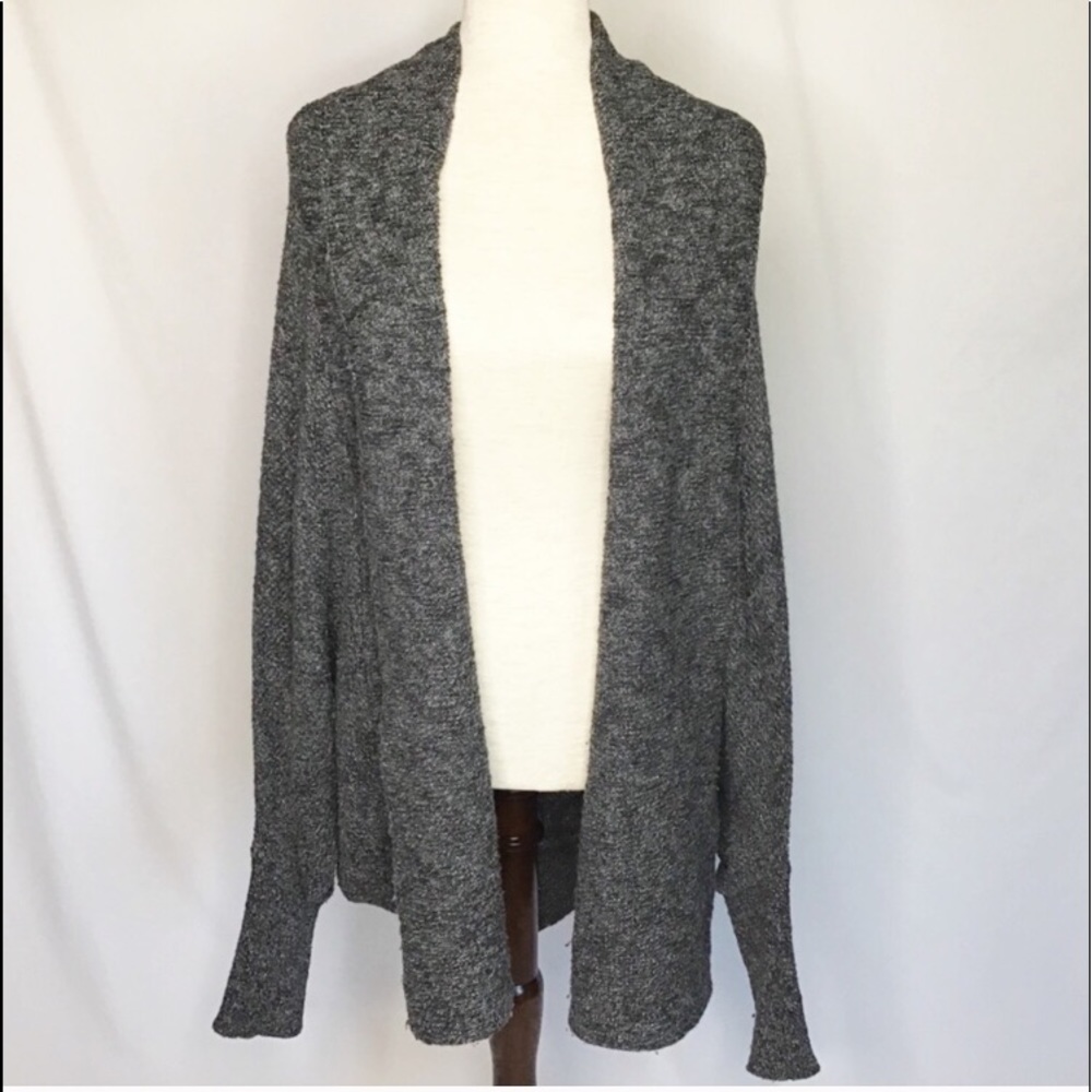 Express Open Cardigan Wool Blend Size L